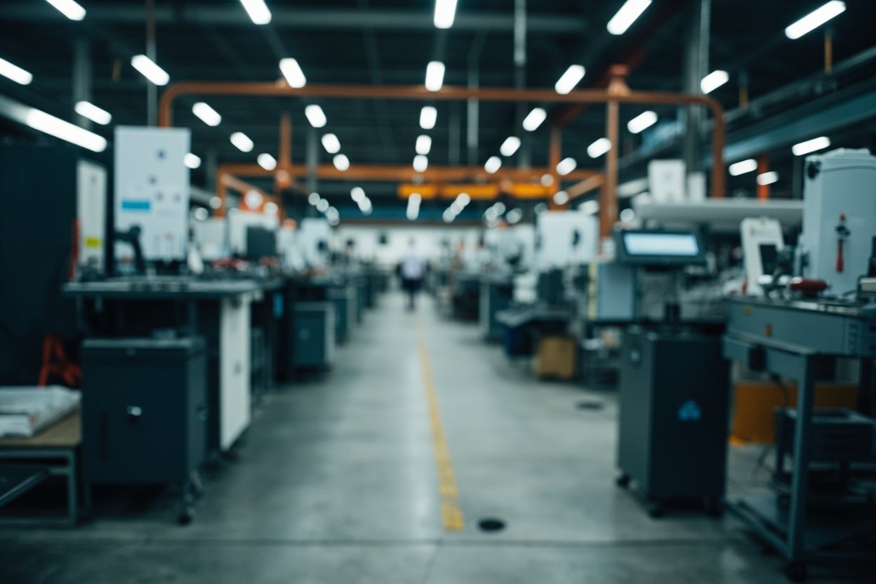 Manufacturing facility floor