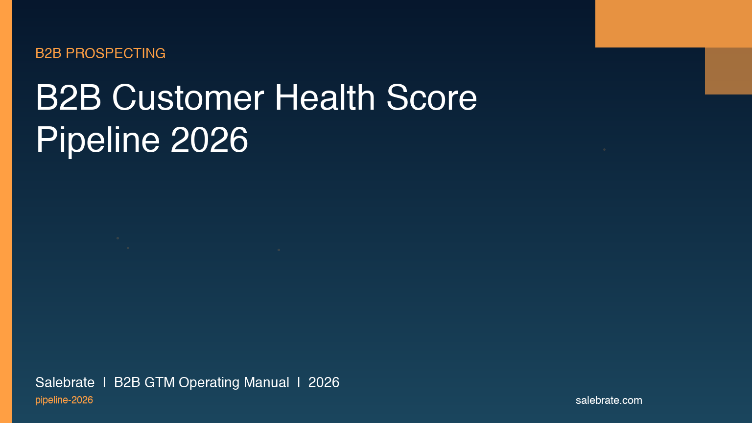 B2B Customer Health Score Pipeline in 2026: From 12-Signal Composite to Pipeline-Qualified Opportunity
